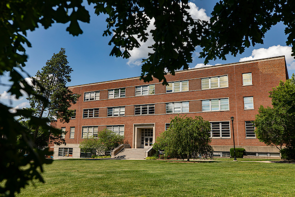 Exterior view of the Peterson Service Building