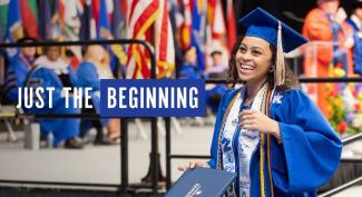 Just the Beginning UK Philanthropy - Student Graduating